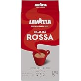 Lavazza Qualit&agrave; Rossa Ground Coffee, Medium Roast, Arabica and Robusta Blend, 8.8 oz Brick (Pack of 20)