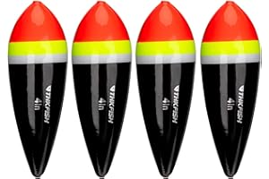 THKFISH Fishing Bobbers Slip Bobbers for Fishing Floats Bobbers for Fishing Balsa Bobbers for Steelhead Fish Float Rigs Freshwater Saltwater Floatage