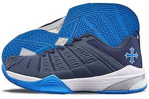 Teuton AC1- All Court - Versatile Sports Shoes for Squash, Tennis, Padel, Pickleball, Handball - Ideal for Hard Surfaces, Syn