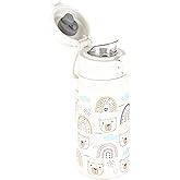 GOPPUS 12oz Kids Water Bottle – BPA-Free, Leak-Proof, Insulated Stainless Steel – Sweat-Proof, Reusable for School, Sports, and Outdoor Activities