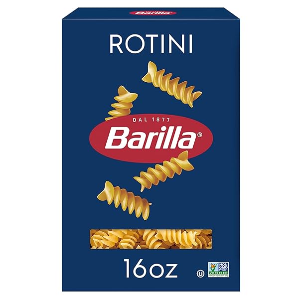 BARILLA ROTINI PASTA, 16 OZ. BOX – NON-GMO,...