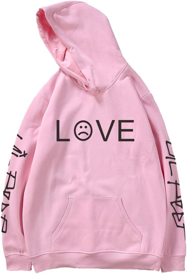 2018 New Lil Peep Hooded Sweater Round Neck Hoodies for Men and Women