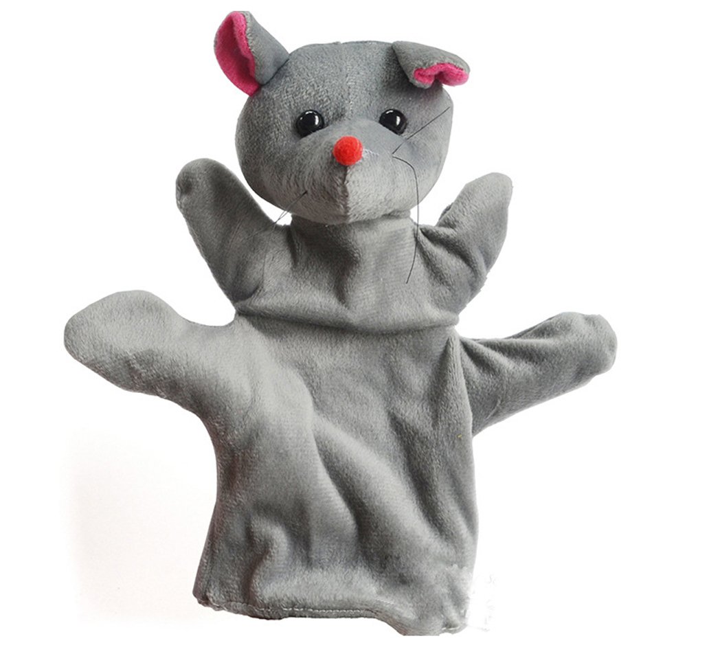 Vinmax Funny Hand Puppets For Kids Plush Hand Puppets For Cartoon Hand Puppets, 1PC （Random style）