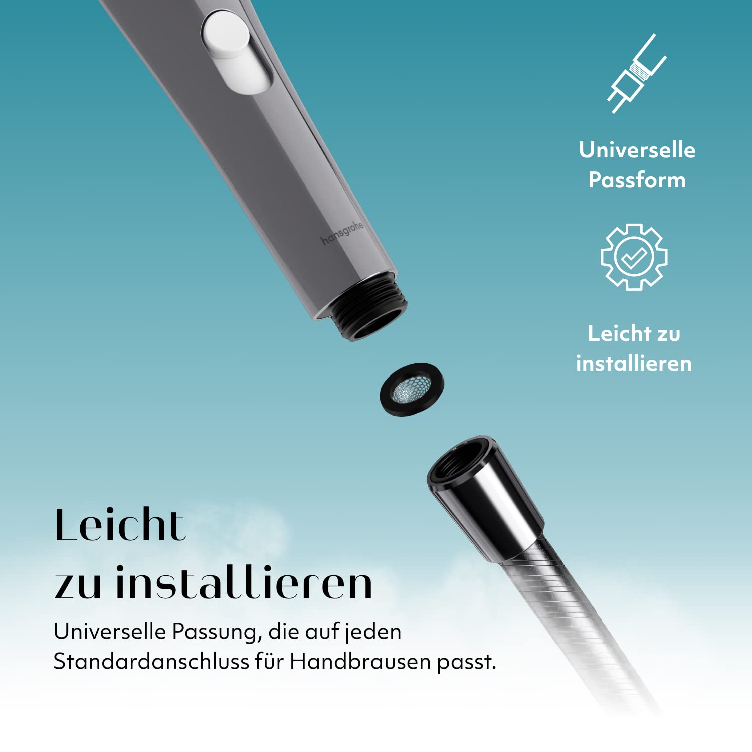 Womanizer Wave 2-in-1 Duschkopf, multifunktionaler, mit Stimulation - Intimmassagegerät mit speziellen Wasserstrahlen - 3 verschiedene Wasserstrahlmuster - chrom 8