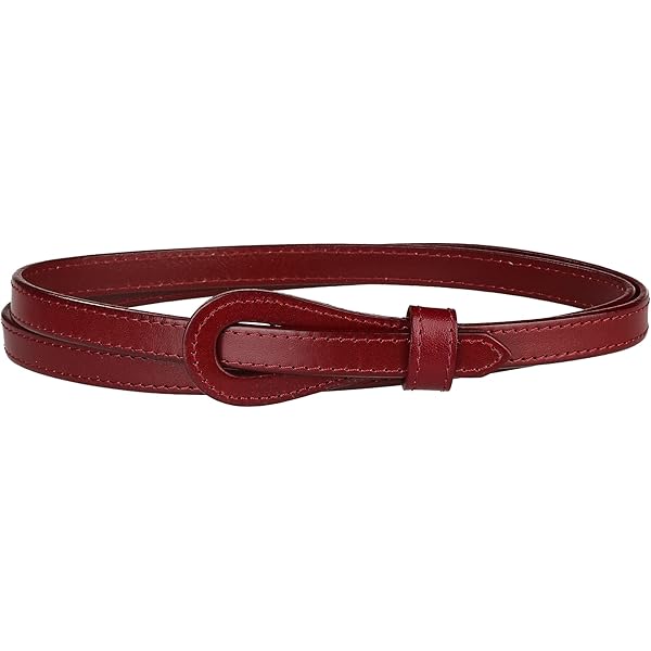 ZUOO Jeans Waist Belts With Butterfly Shape Buckle Thin Adjustable