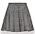 chouyatou Women's High Waist Plaid A-Line Pleated Short Skirts