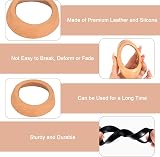 Funnytek 1 Set Leather Seal Kit for 75mm Handle Pump O-Ring Piston Sleeve view 3