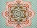 Popular Handicrafts Popular Twin Ombre Hippie Mandala Bohemian Psychedelic Intricate Floral Design Indian Bedspread Magical Thinking Tapestry 54x82 Inches,(140x210cms) Orange Sea Green