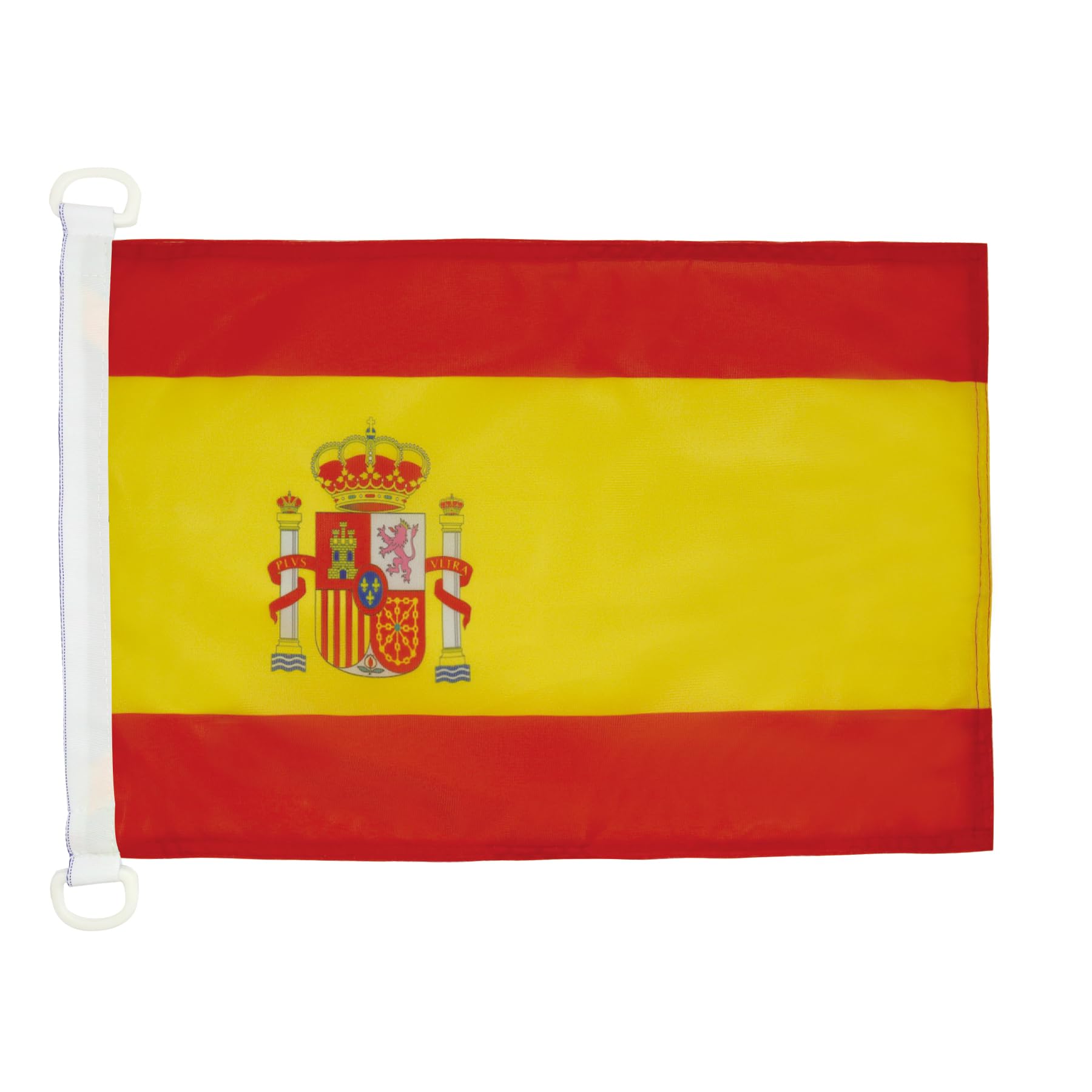 AZ FLAG - Spain Nautical Flag - 18'' x 12'' - For Outdoor and Boat - Spanish Banner Knitted Polyester with Two Plastic Rings - Vivid Colors - 12x18 in - 45x30 Cm — image 1
