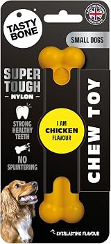 TastyBone Nylon Dog Chew Toy Small Chicken Indestructible UK Made
