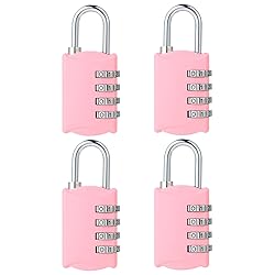 DELSWIN Small Combination Lock for Locker, 4-Digit