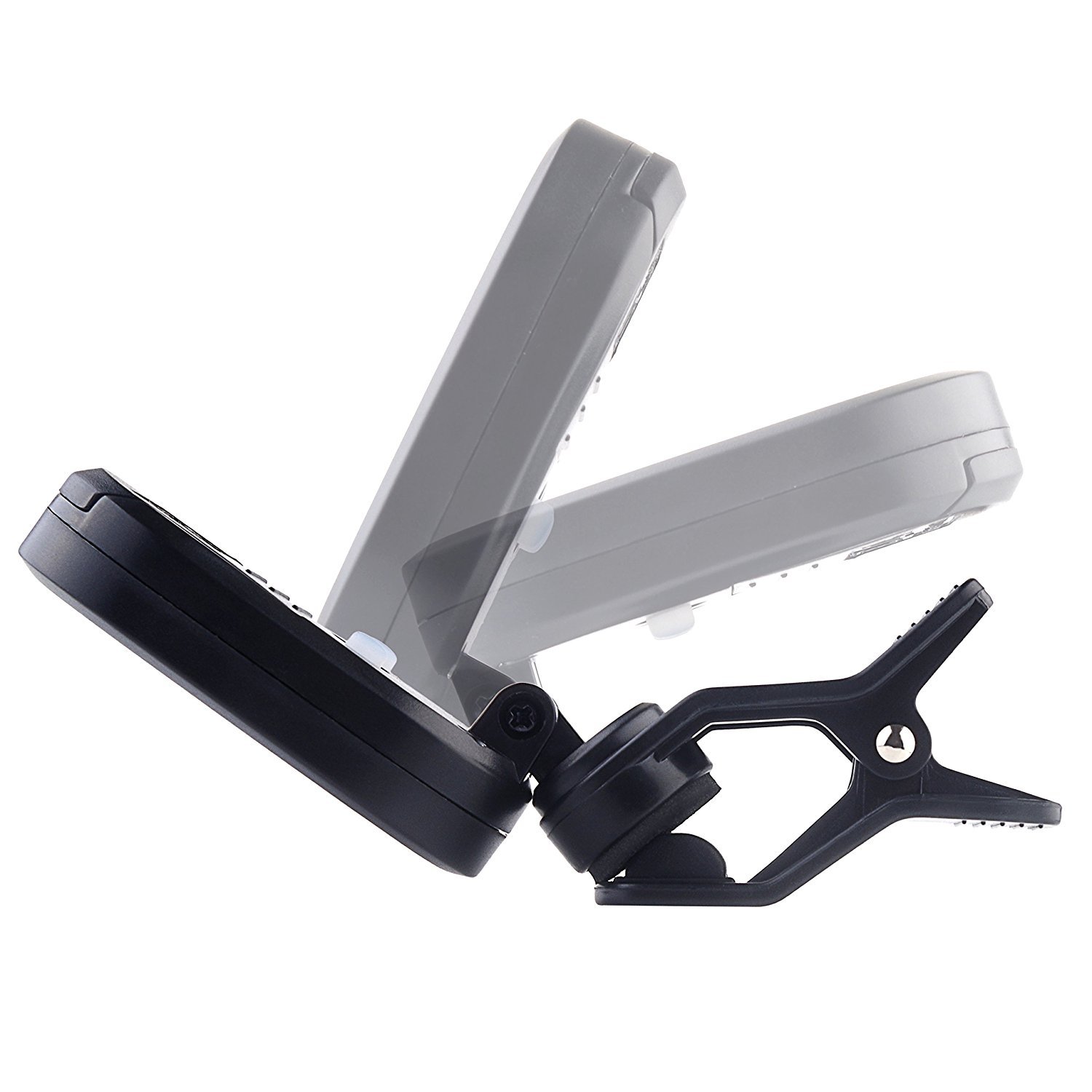 Mugig Tuner, Guitar Tuner, Multi-Functional Colorful LCD Display Clip on Tuner for Chromatic, Guitar, Bass, Ukulele and Violin, Battery Included, Auto Power-off