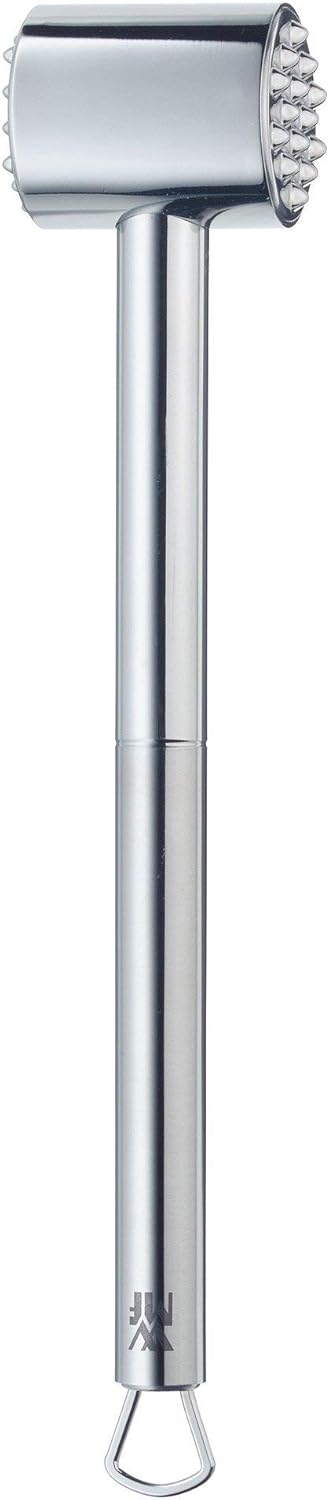 WMF Profi Plus Fleischhammer 25 cm, Fleischklopfer, Schnitzelklopfer, Cromargan Edelstahl teilmattiert, spülmaschinengeeignet