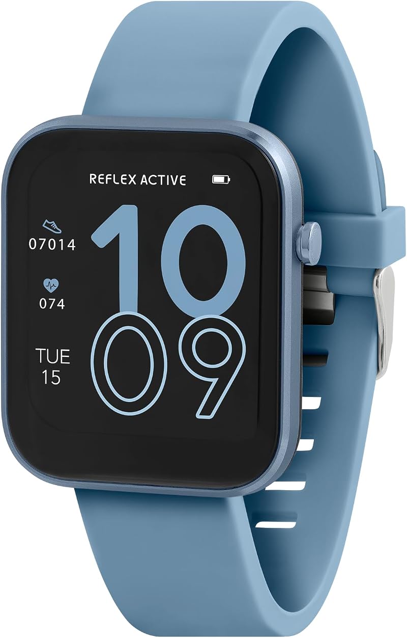 Reflex Active Series 12 Blue Fitness Tracker Smart Watch RA12-2153 Heart Rate