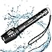 Zglon 1200 Lumens Super Bright LED Tactical High Powered Handheld Torch Flashlights with 2 Rechargeable 18650 Batteries for Cycling Hiking Camping Emergency