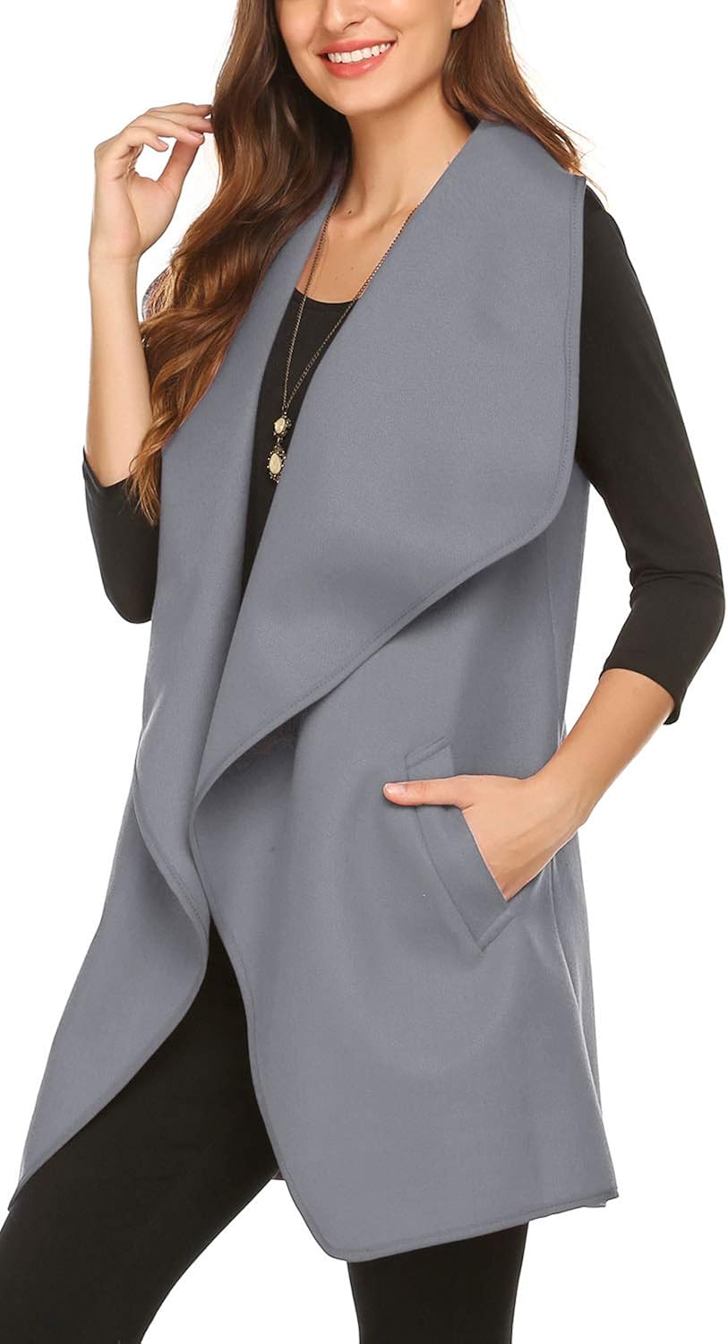 long cardigan vest womens