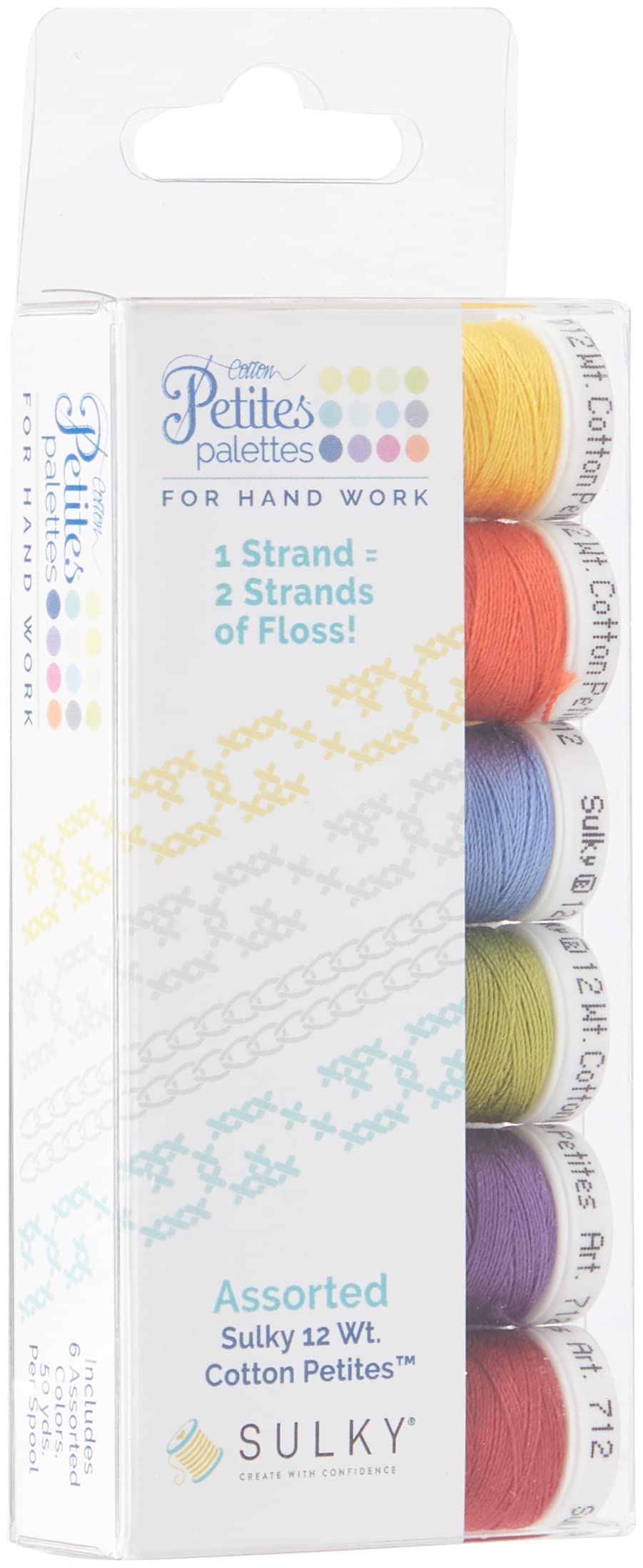 Sulky Cotton Sampler 12wt Petites-Summer Assortment