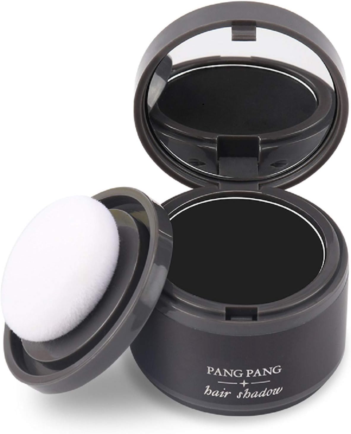 Magical Fluffy Thin Hair Powder Hair Line Shadow Makeup Hair Concealer Root Cover Up Instant Gray Coverage 4g (01 brown)
