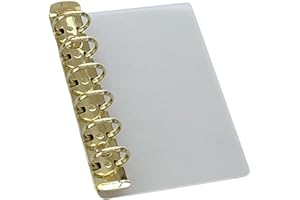 Heavy Duty Refillable Binder Clip Insert Pad Metal Side Insert Binder Clips for Journal Planner Notebook Office Supplies Safe