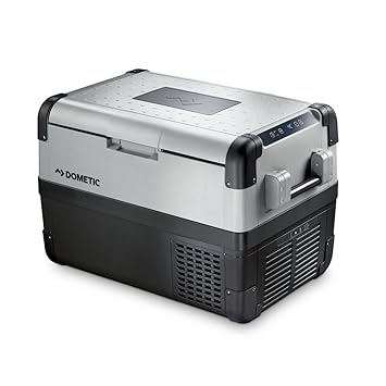 Dometic CoolFreeze CFX 50W, elektrische Kompressor-Kühlbox/Gefrierbox, 46 Liter, 12/24 V und 230 V für Auto, Lkw, Steckdose, 
