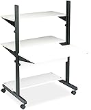 Mayline 8432SOGRYBLK SOHO Adjustable Computer Table