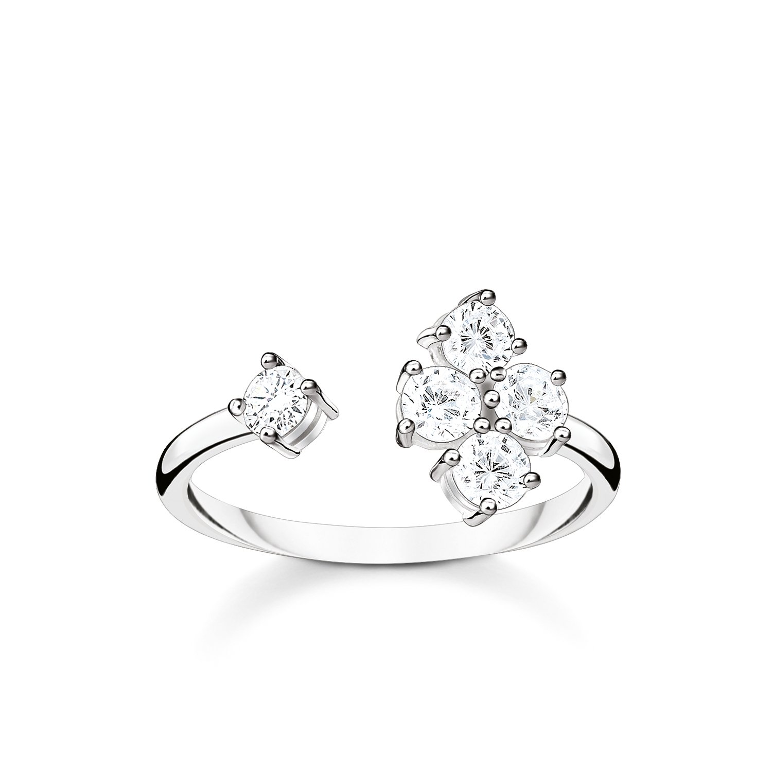 Thomas Sabo Women Ring 925 Sterling Silver TR2111-051-14