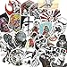Laptop Stickers,Vinly Stickers for Laptop Car Luggage,Waterproof Removable (25 pcs)