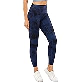 PRO-FIT High Waisted Tie Dye Leggings, Tummy Control Butt Shaper Workout Leggings, Compression, Breathable for Yoga & Fitness