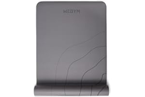 WeGym Premium Yoga Mat 4 mm Thick Large Exercise Mat Non-slip Anti-Tear Fitnesss Mat Men Women's Eco-friendly Yoga Mat for Yoga Pilates Home Workout