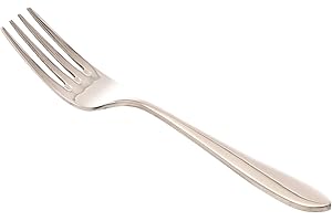 Browne Foodservice (502110) Salad Fork-Eclipse Series [Set of 12], Silver