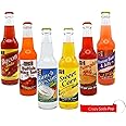 Generic Lester's Fixins Soda | 6 Pack of Unique, Weird, and Unusual Flavors of Food Soda Pop with Real Cane Sugar | 12 oz Glass Bottles in a Mixed 6 Pack Sampler with Crazy Soda Pop Bottle Opener