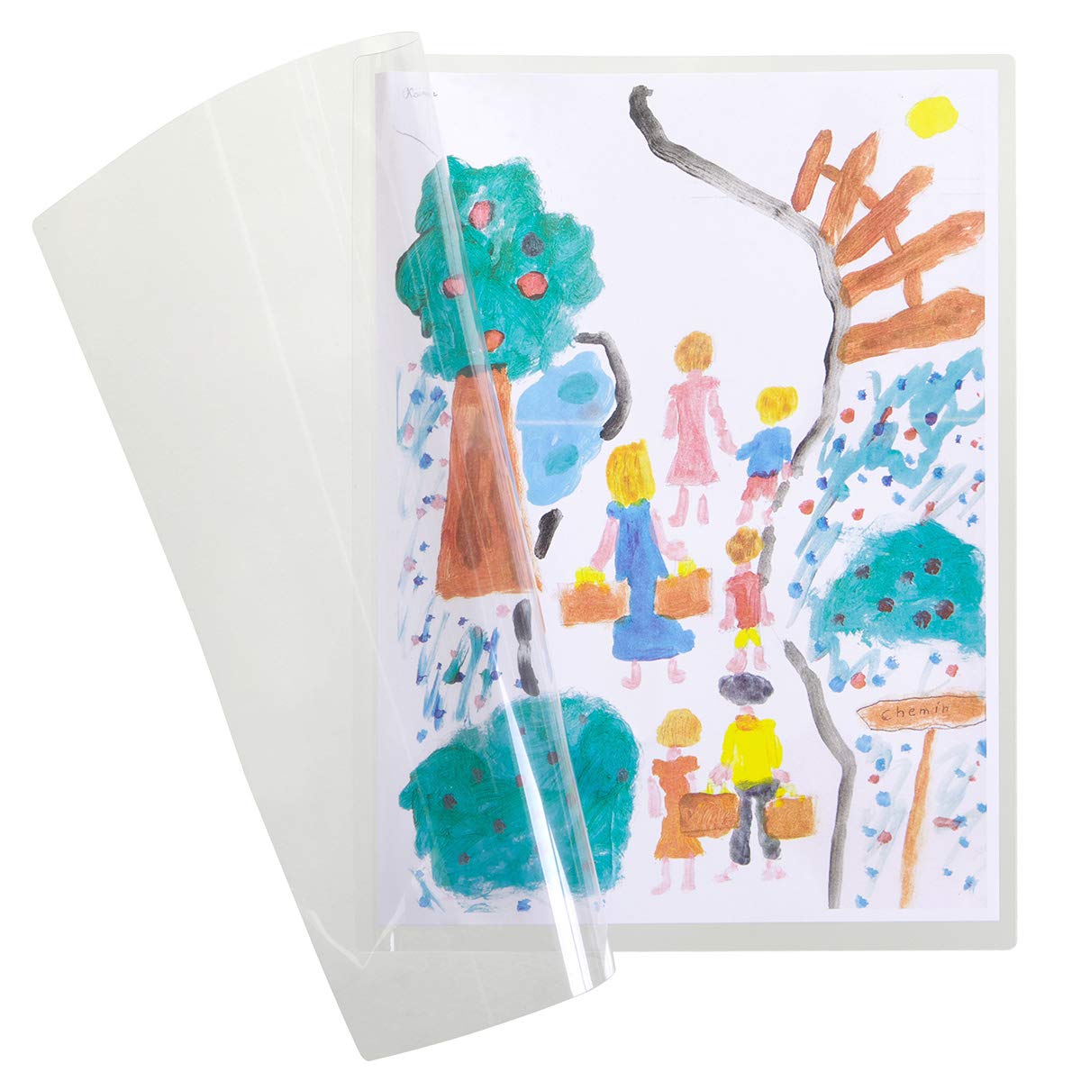 10-110951 A4 Transparent Cold Laminating Sheets for Machine Free Laminating - Bag of 10-110951