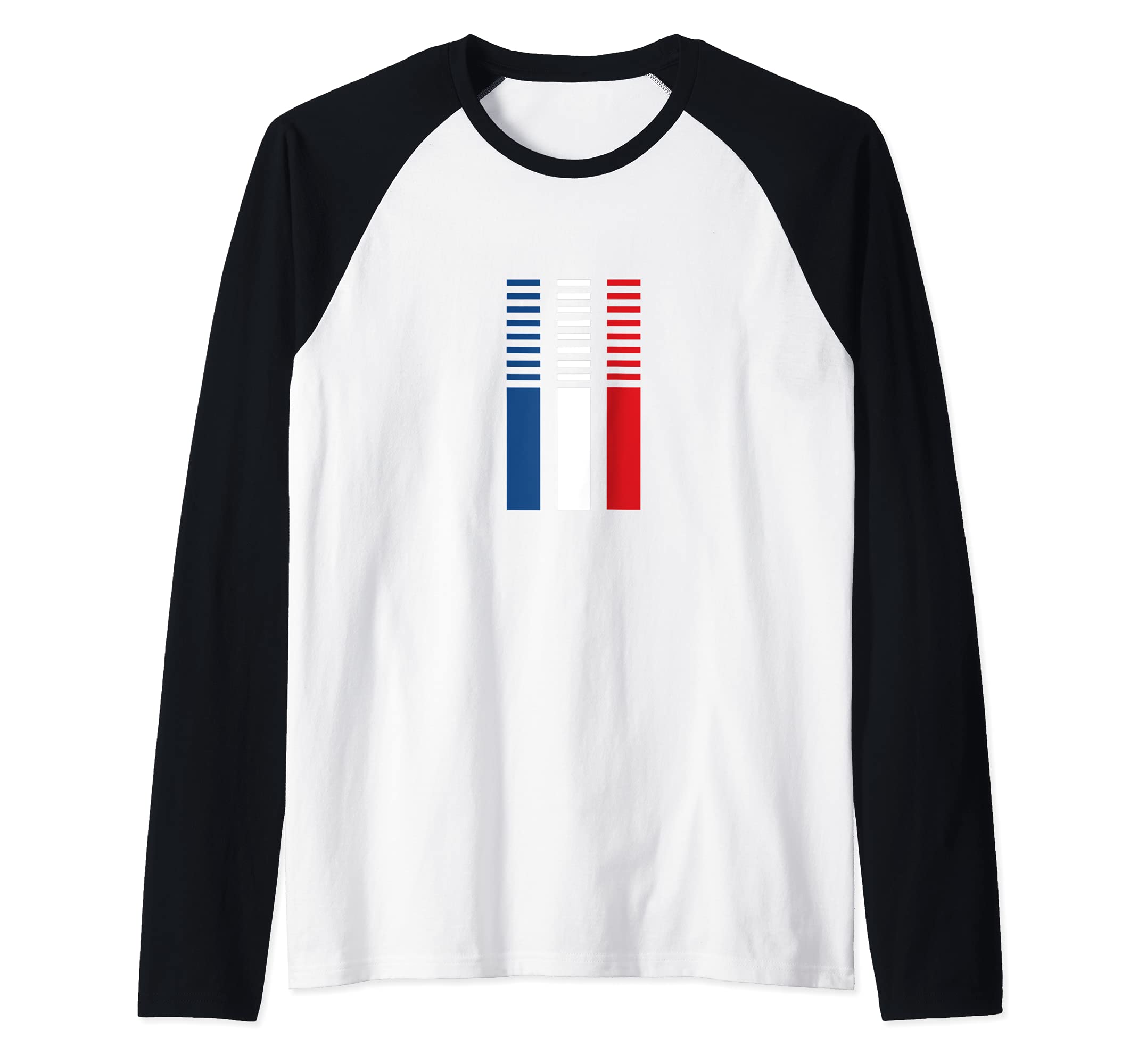 Flag Czech Republic Raglan Baseball Tee