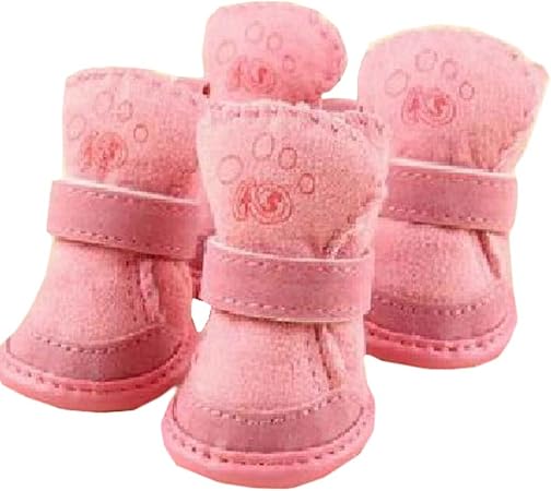 pink winter shoes