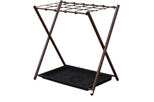 GL GLOBAL LIFE Folding Umbrella Storage Stand Rack Holder Organizer Bin for Entryway Home Commercial Office Décor with Drip Tray