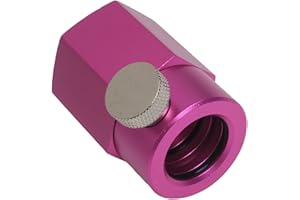 CGA320 Quick Connect Refill Adapter for SodaStream 60L Carbonator Tanks – Aluminum Alloy, Leak- Sealing with Rubber O-Rings, 