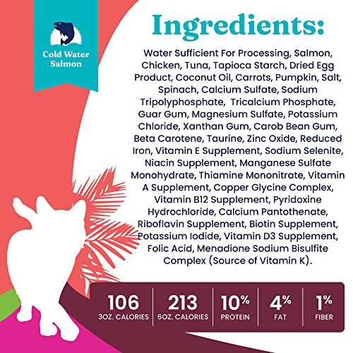 Solid Gold Wet Cat Food Pate for Adult & Senior Cats Real Salmon