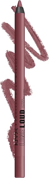 NYX Matte Lip Liner Line Loud Shade 16 Magic Maker Longwear view 2