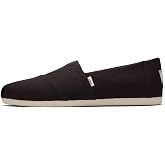 TOMS Women's Alpargata Classic Espadrille, Recycled Cotton Canvas Upper