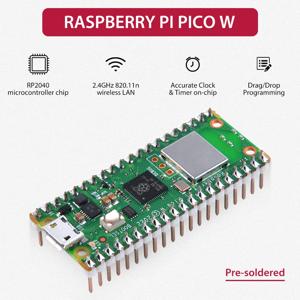 Mua GeeekPi Ultimate Kit for Raspberry Pi Pico W with Headers, Detailed ...