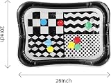 PandaEar 2 Pack Tummy Time Water Mat for Babies Toddlers Inflatable view 3