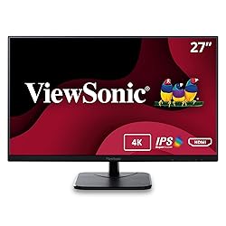 ViewSonic VA2756-4K-MHD 27 Inch IPS 4K Monitor with