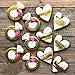 LILIAO Cookie Cutters Set for Wedding - 10 PCS - Wedding Dress, Diamond Ring, Bow-tie, Wedding Cakes, Heart, Heart with Wings, Bouquet, Plaque, Lips and Beard - Stainless Steel