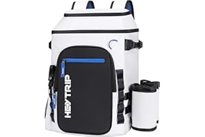 Heytrip Backpack Cooler 36/54 Cans Insulated Waterproof Cooler Bag for 20 Hours Cold Retention, Leak-Proof Cooler with Sternum Strap and Multi-Compartments
