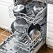Ecolution Symphony Multipurpose Forged and Stainless Steel Pots and Pans 8 pc. Set, Reinforced Ergonomic Cool-Touch Handles, Dishwasher Safe, Fully Nonstick Interior, Slate,Grey