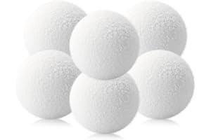 sXAU 6 Pack Hot Tub Scum Absorber,Reusable Pool Scum Absorber for Spa Hot Tub, Washable Scum Absorber Prolongs Filter Life