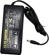 Multibao 12V 8A 96W Power Supply Adapter Charger UK Plug 5.5x2.5mm CCTV LED view 2