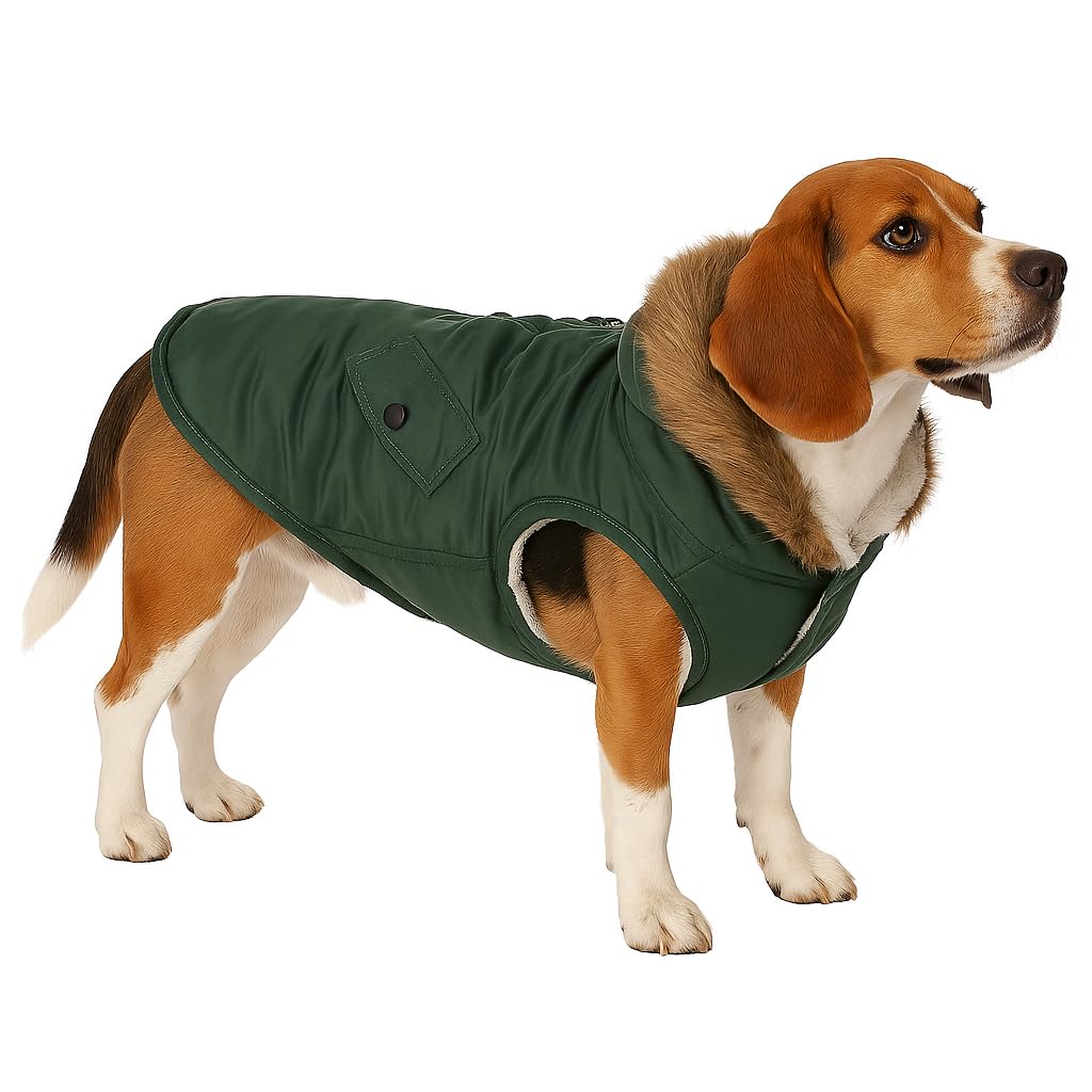 Flamingo WINTER COAT KIMO GREEN 45CM — image 1