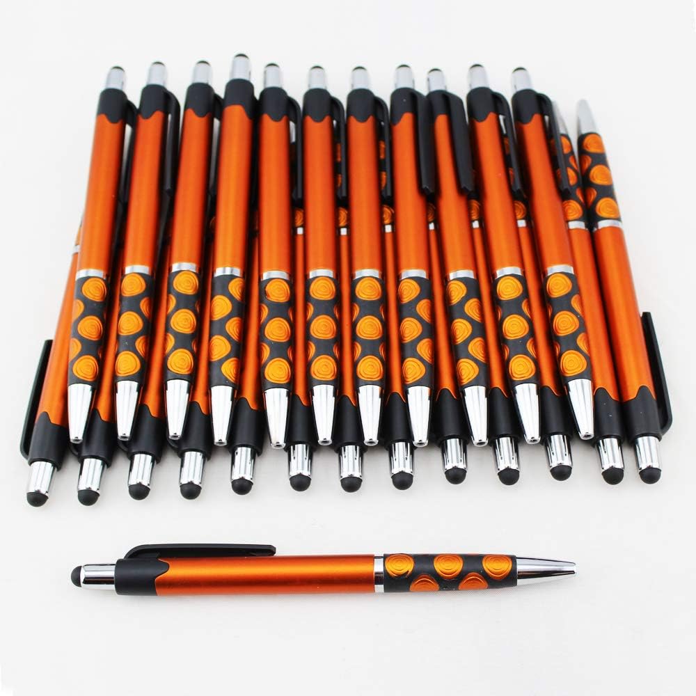 EZPENCILS & GIFTS Blank Pens Bulk Black Clip and