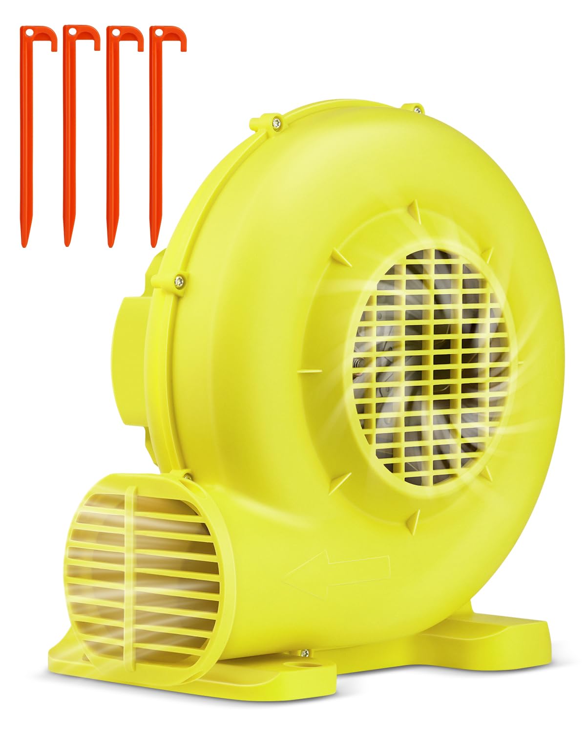 Photo 1 of CooTentler Bounce House Blower for Inflatables, 480W 0.64HP Powerful & Portable Fan Pump for Inflatable Bouncy Castle, Jumper, Bubble House, Water Slide